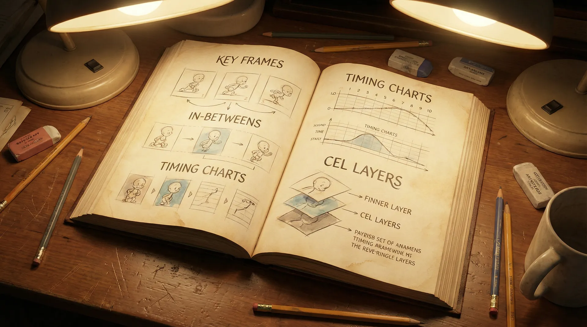 里番动漫 动画制作术语图解参考书